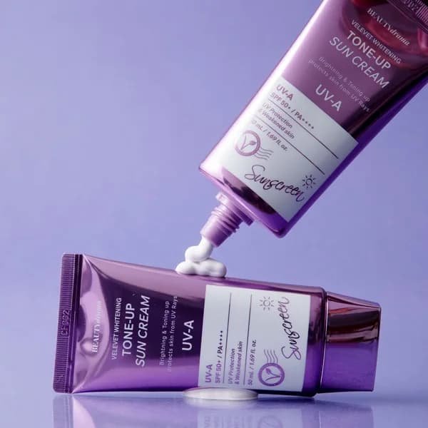BeautyDrama Velevet Whitening Tone-up Sun Cream 2