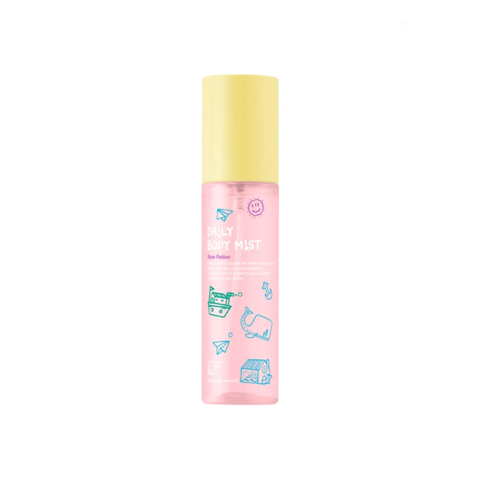 Dancing Whale Daily Body Mist Rose Potion