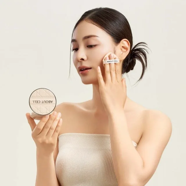 About Cell Silky Matte Cover Cell Cushion No. 21 Ivory SPF50+ PA+++