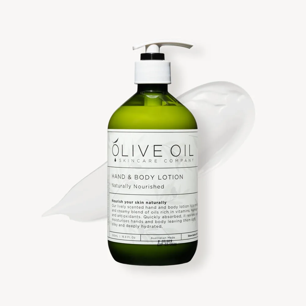 OOSC Naturally Nourished Hand & Body Lotion
